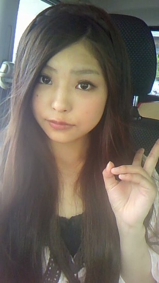 Young asian teens with beautiful face,