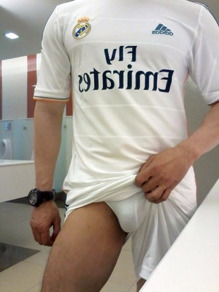 Asian Boys exposing Cock in Sports Kit